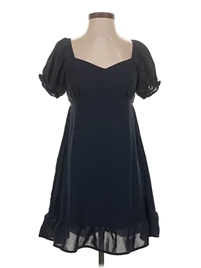 Pre-owned Assorted Brands Cocktail Dress In Blue