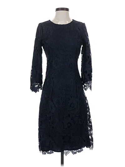 Pre-owned Assorted Brands Cocktail Dress In Blue