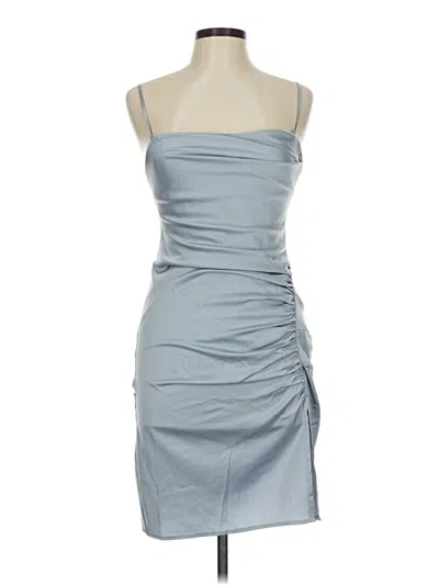 Pre-owned Assorted Brands Cocktail Dress In Blue