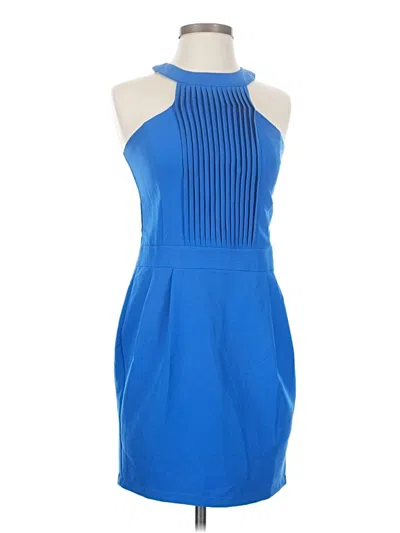 Pre-owned Assorted Brands Cocktail Dress In Blue
