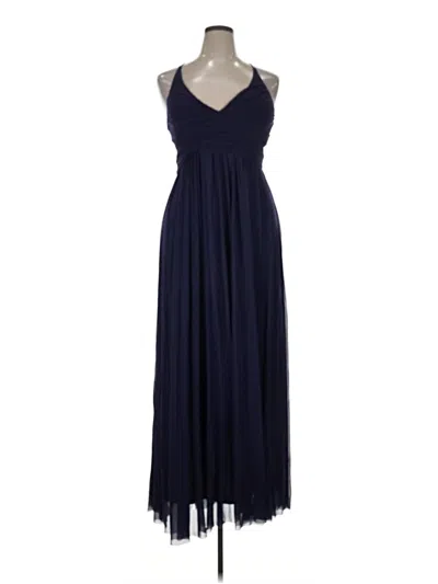 Pre-owned Assorted Brands Cocktail Dress In Blue