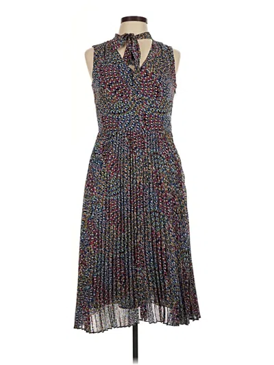Pre-owned Assorted Brands Cocktail Dress In Blue