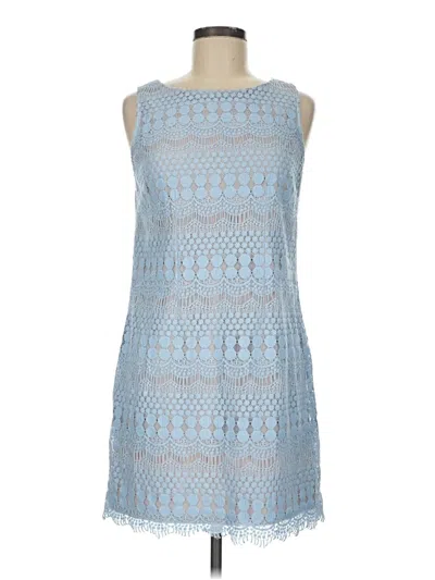Pre-owned Assorted Brands Cocktail Dress In Blue