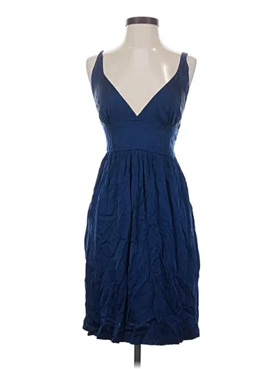Pre-owned Assorted Brands Cocktail Dress In Blue