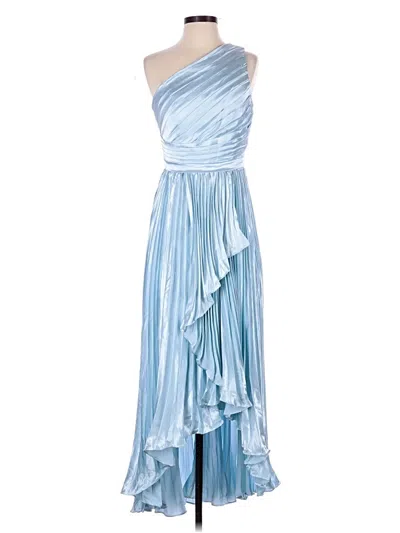 Pre-owned Assorted Brands Cocktail Dress In Blue