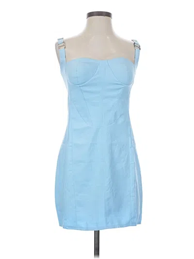 Pre-owned Assorted Brands Cocktail Dress In Blue