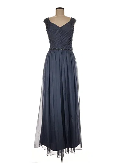 Pre-owned Assorted Brands Cocktail Dress In Blue