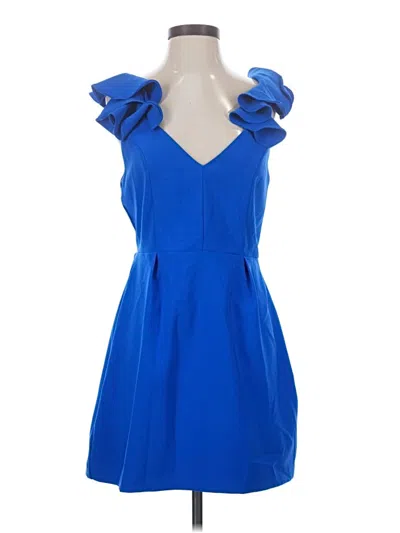 Pre-owned Assorted Brands Cocktail Dress In Blue
