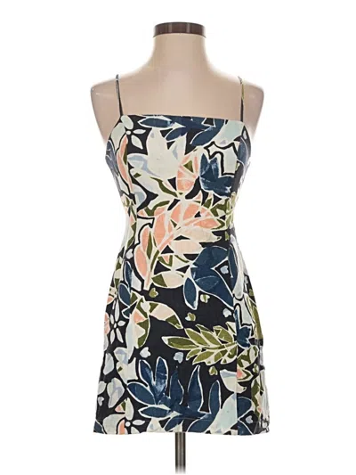 Pre-owned Assorted Brands Cocktail Dress In Blue