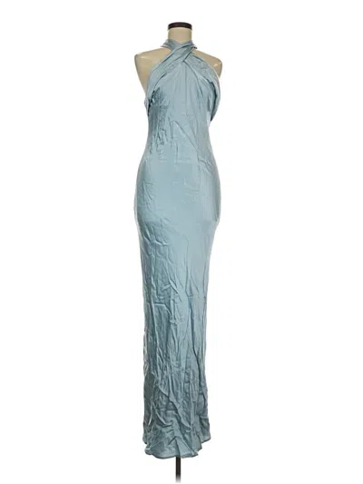 Pre-owned Assorted Brands Cocktail Dress In Blue