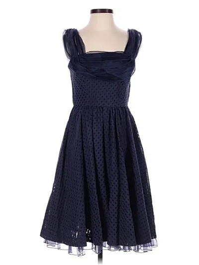 Pre-owned Assorted Brands Cocktail Dress In Blue