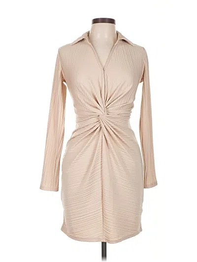 Pre-owned Assorted Brands Cocktail Dress In Brown