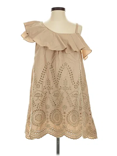 Pre-owned Assorted Brands Cocktail Dress In Brown