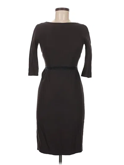 Pre-owned Assorted Brands Cocktail Dress In Brown