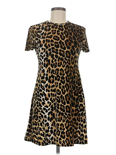 Pre-owned Assorted Brands Cocktail Dress In Brown