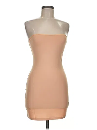 Pre-owned Assorted Brands Cocktail Dress In Brown