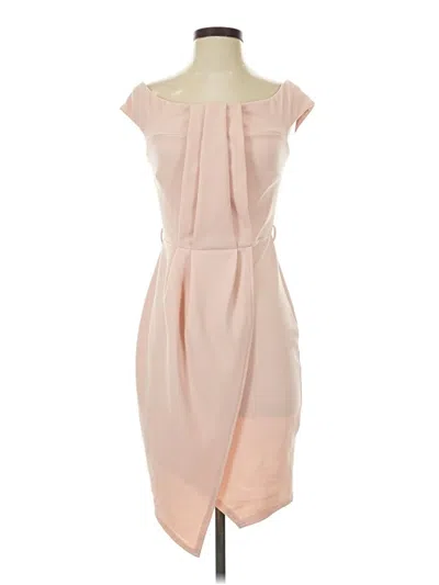 Pre-owned Assorted Brands Cocktail Dress In Brown