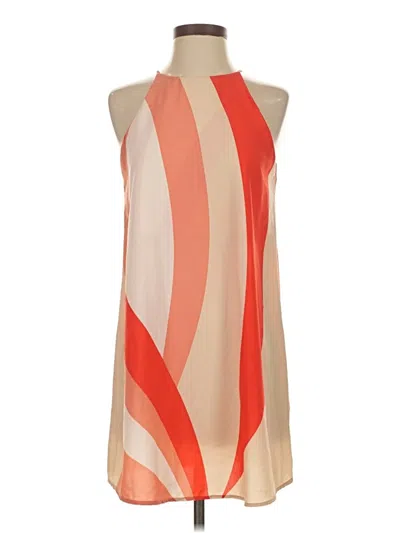 Pre-owned Assorted Brands Cocktail Dress In Brown