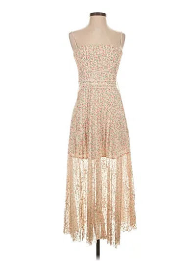 Pre-owned Assorted Brands Cocktail Dress In Brown