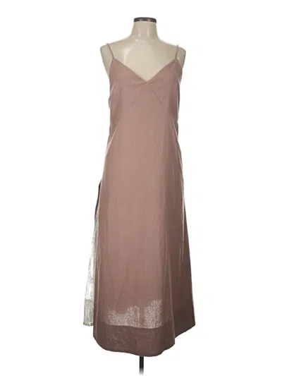 Pre-owned Assorted Brands Cocktail Dress In Brown