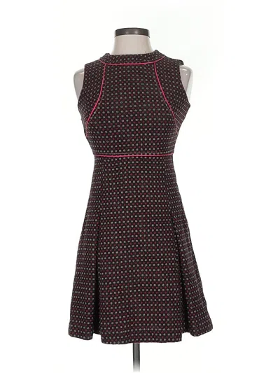 Pre-owned Assorted Brands Cocktail Dress In Burgundy