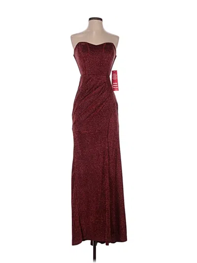 Assorted Brands Cocktail Dress In Burgundy