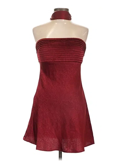 Assorted Brands Cocktail Dress In Burgundy