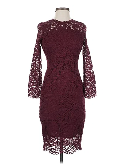 Assorted Brands Cocktail Dress In Burgundy
