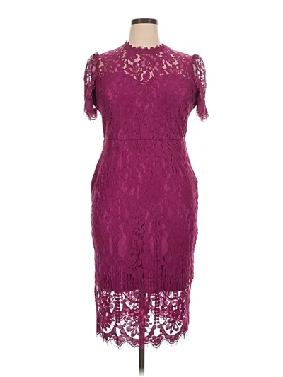 Assorted Brands Cocktail Dress In Burgundy