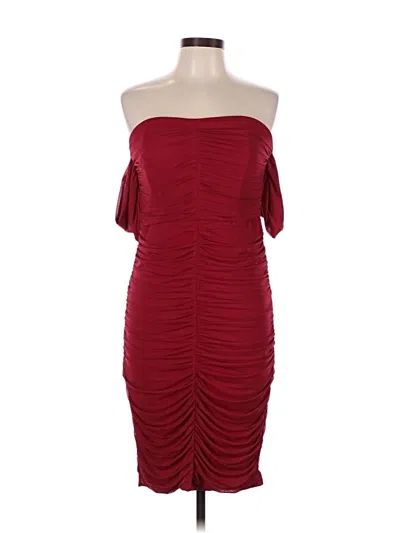Assorted Brands Cocktail Dress In Burgundy