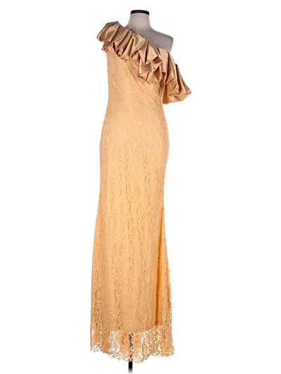 Assorted Brands Cocktail Dress In Gold