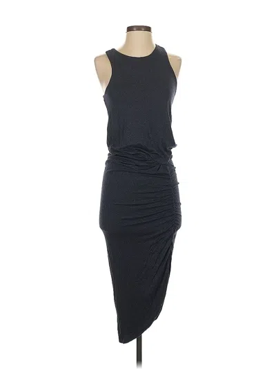 Pre-owned Assorted Brands Cocktail Dress In Gray