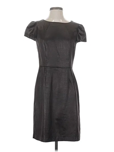 Pre-owned Assorted Brands Cocktail Dress In Gray
