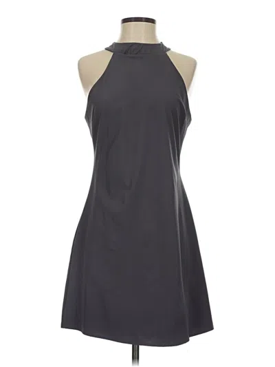 Pre-owned Assorted Brands Cocktail Dress In Gray