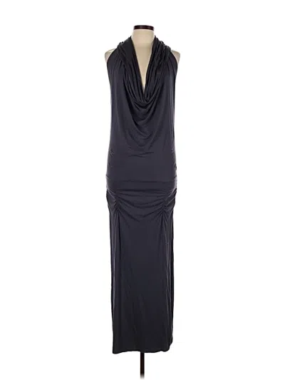 Pre-owned Assorted Brands Cocktail Dress In Gray