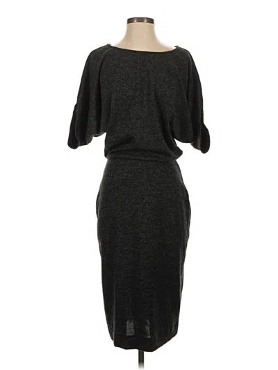 Pre-owned Assorted Brands Cocktail Dress In Gray