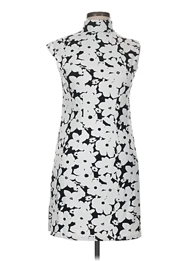 Pre-owned Assorted Brands Cocktail Dress In Gray