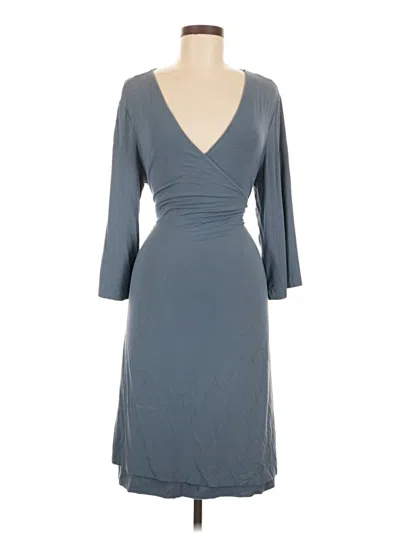 Pre-owned Assorted Brands Cocktail Dress In Gray