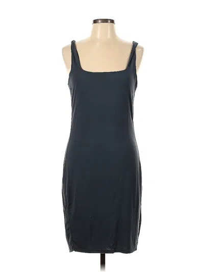 Pre-owned Assorted Brands Cocktail Dress In Gray