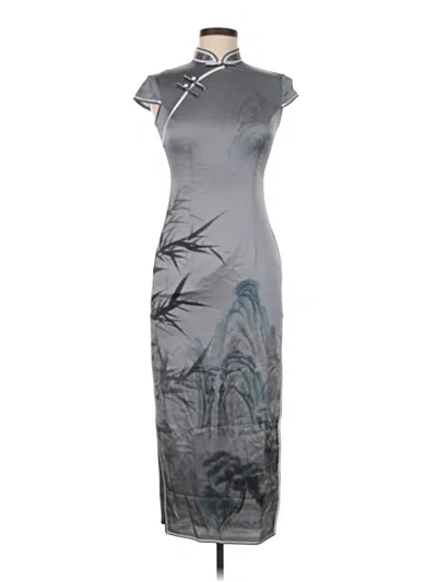 Assorted Brands Cocktail Dress In Gray