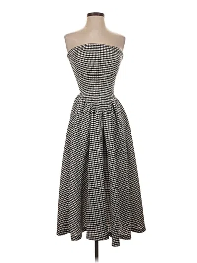 Pre-owned Assorted Brands Cocktail Dress In Gray