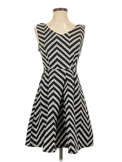 Pre-owned Assorted Brands Cocktail Dress In Gray