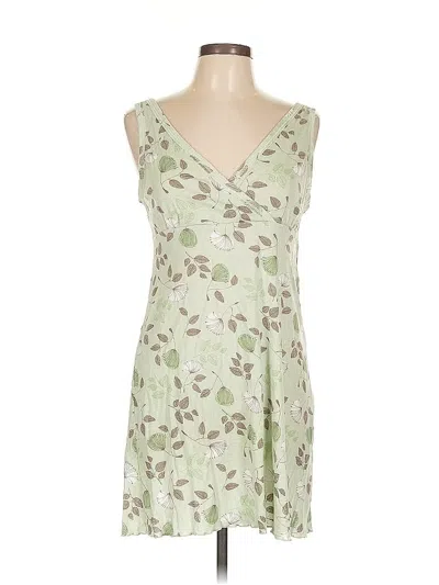 Pre-owned Assorted Brands Cocktail Dress In Green