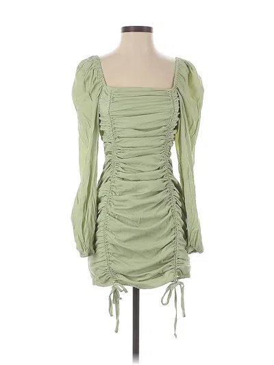 Pre-owned Assorted Brands Cocktail Dress In Green
