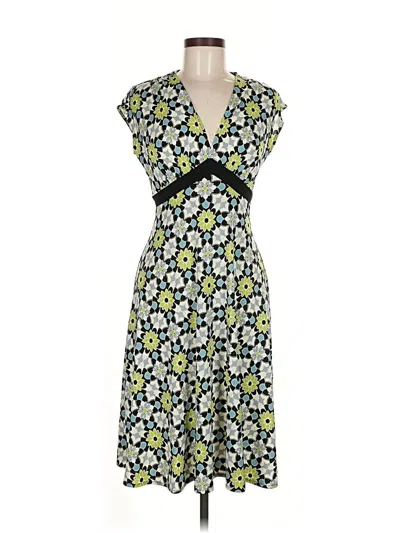 Pre-owned Assorted Brands Cocktail Dress In Green