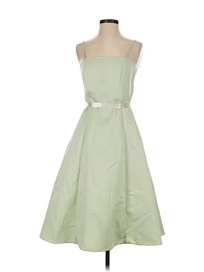 Pre-owned Assorted Brands Cocktail Dress In Green