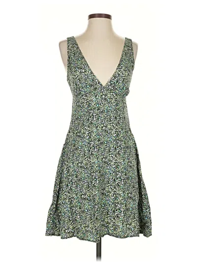 Pre-owned Assorted Brands Cocktail Dress In Green