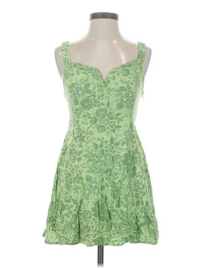 Pre-owned Assorted Brands Cocktail Dress In Green