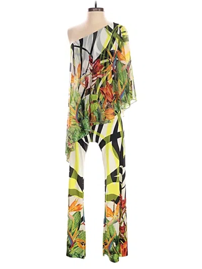 Pre-owned Assorted Brands Cocktail Dress In Green