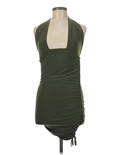 Pre-owned Assorted Brands Cocktail Dress In Green